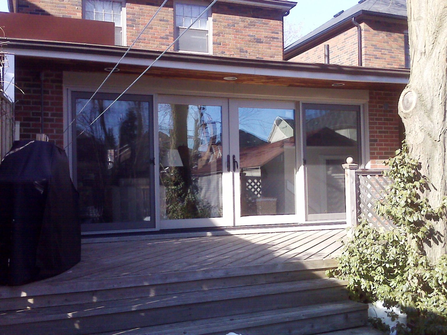 Black Kitchen French Doors - Fieldstone Windows