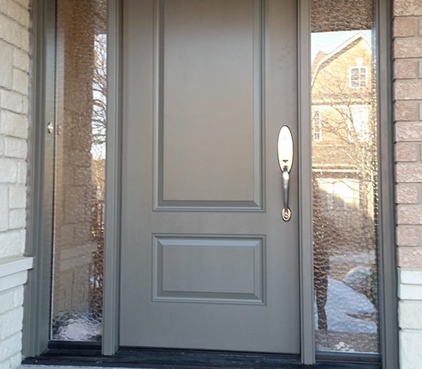2-panel fiberglass entry door markham