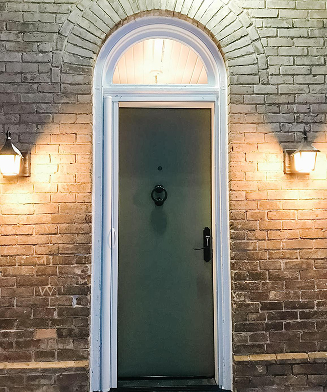 Smooth Fiberglass Flush Entry Door - Uxbridge