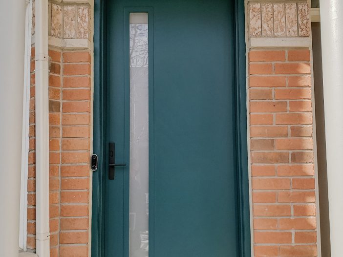 smooth fiberglass entry door glass cut out
