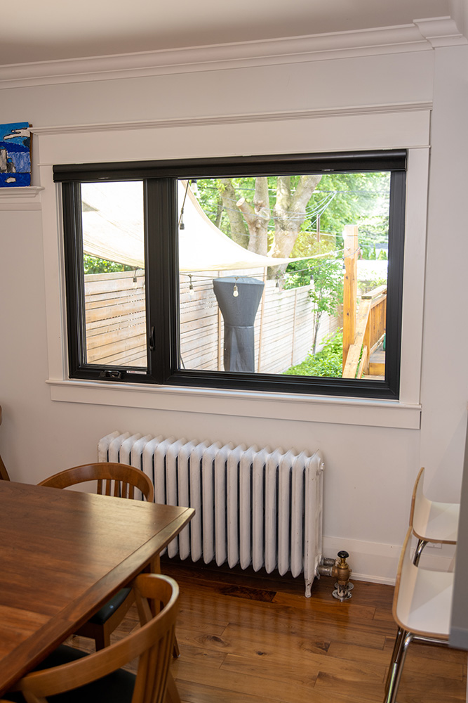 Vinyl Black Casement Windows Toronto Fieldstone Windows