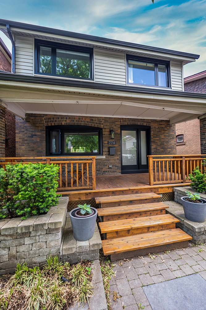 Vinyl Black Casement Windows Toronto Fieldstone Windows