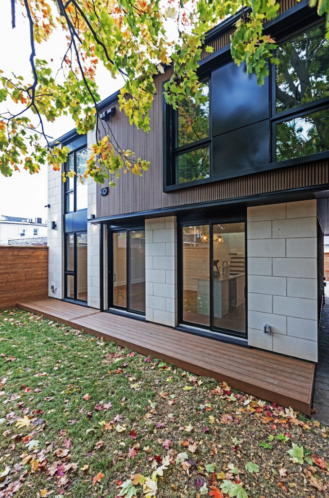 Fixed Casement & Combo Windows in a Toronto Laneway House | Fieldstone ...