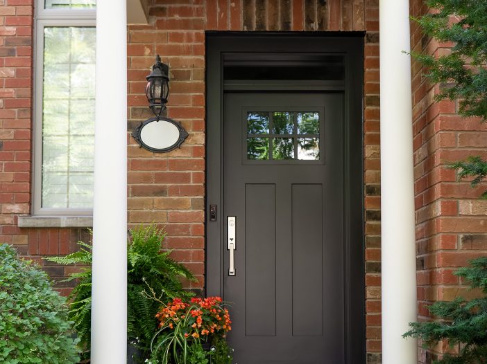 smooth craftsman style door