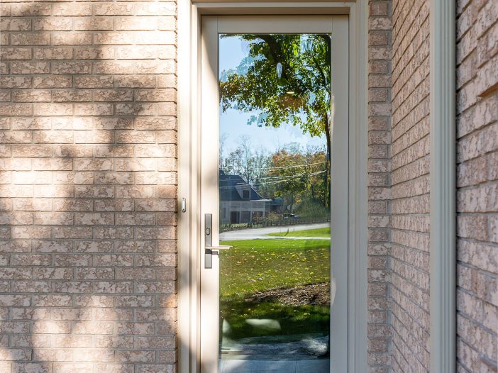 rail and stile side door