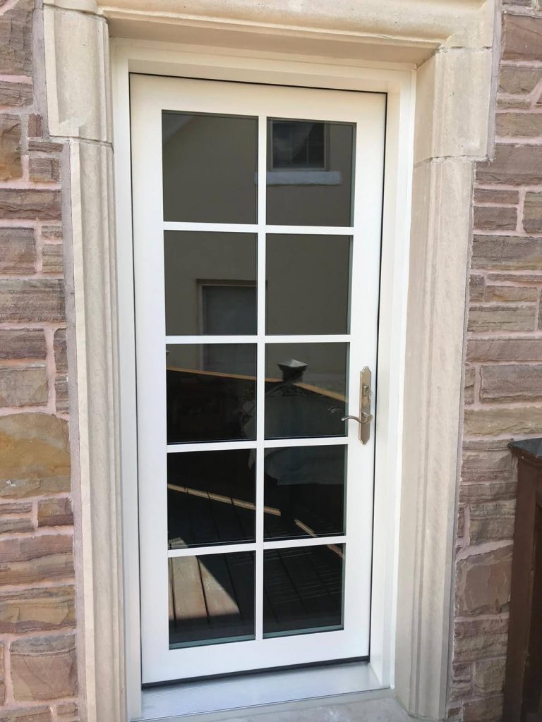 Window Fiber Rail Elevate Your Home with a Stunning White Rail and Stile Fiberglass Door