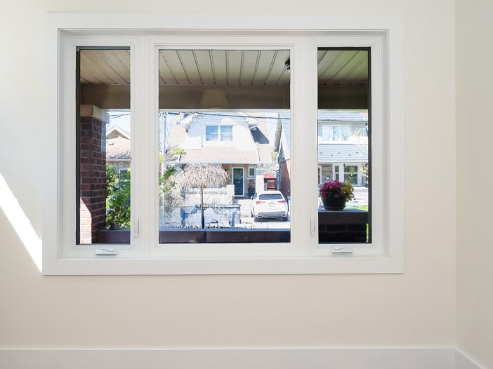 white casement vinyl windows