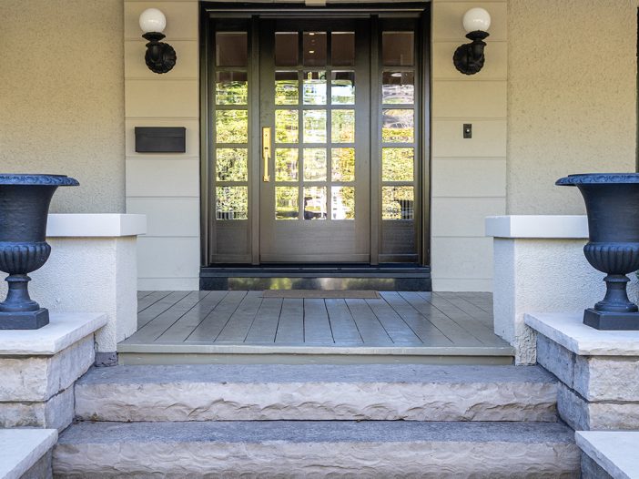 solid mahogany wood door exterior