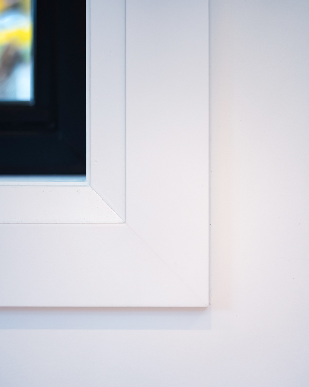 window trim close up in garden suite in Toronto